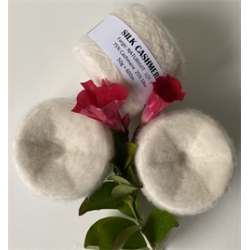 Silk Cashmere 600 NATURHVIT